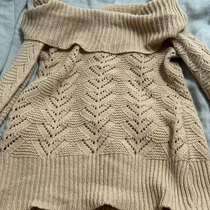 Wet seal cowl neck sweater